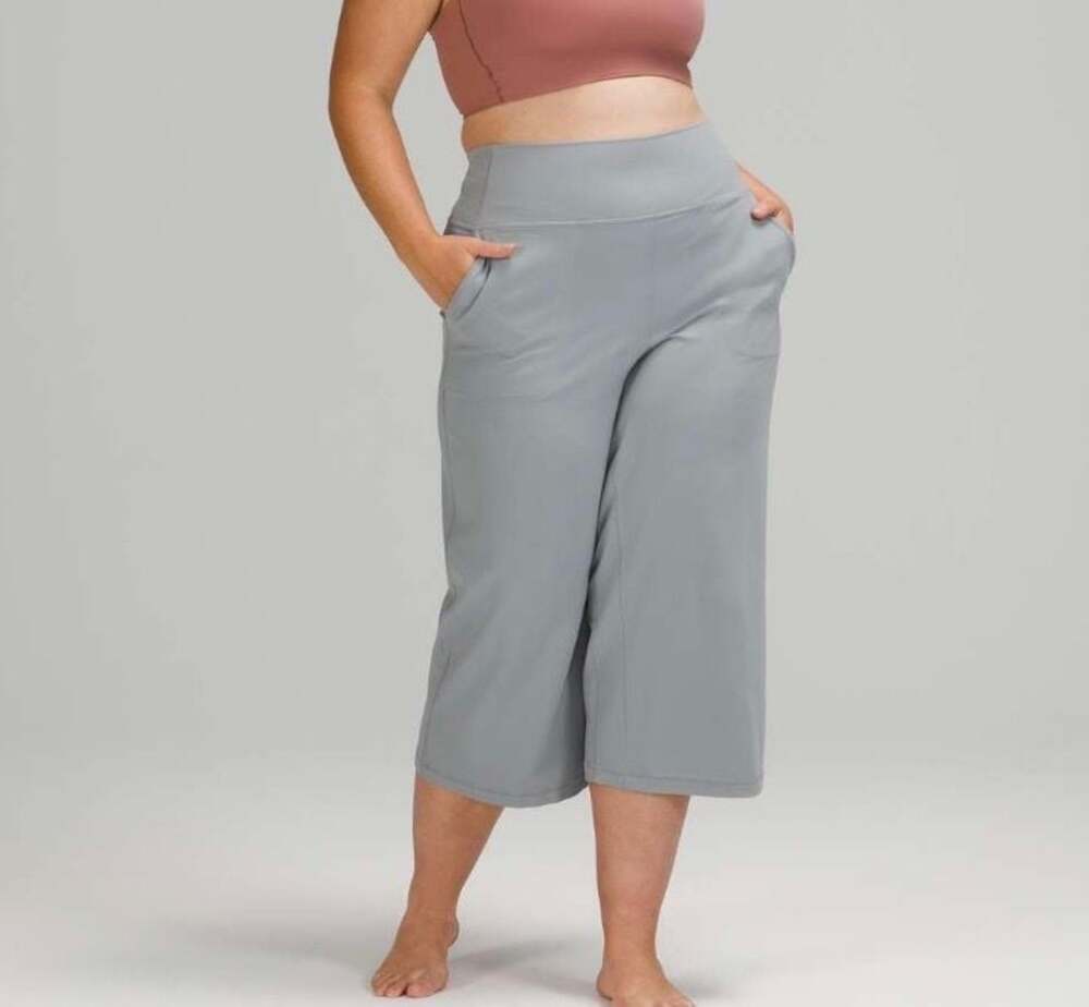 Lululemon Align High-Rise Wide-Leg Crop 23" Size 12
